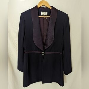 Lorina La Zinni Blue and Purple Blazer Size 10